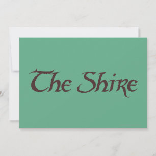 THE SHIRE™ Name Solid