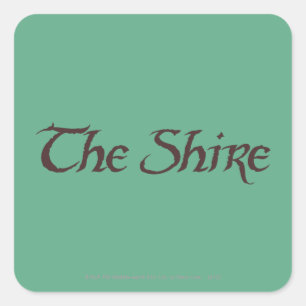 THE SHIRE™ Name Solid Square Sticker