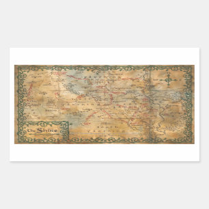 THE SHIRE™ RECTANGULAR STICKER