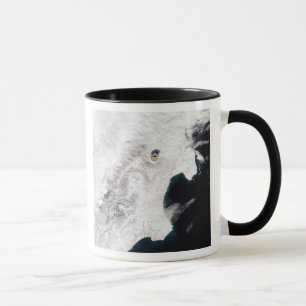 The Shiveluch Volcano in Kamchatka Krai, Russia Mug