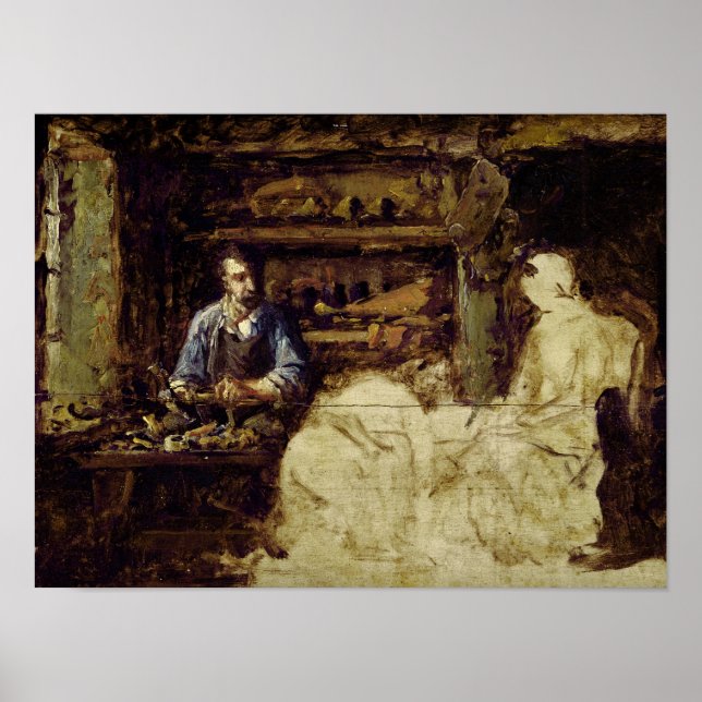 The Shoemaker of Reville, a town near Cherbourg Poster (Front)