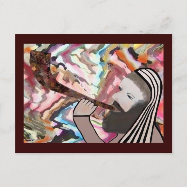 The Shofar Blast Postcard (Front)