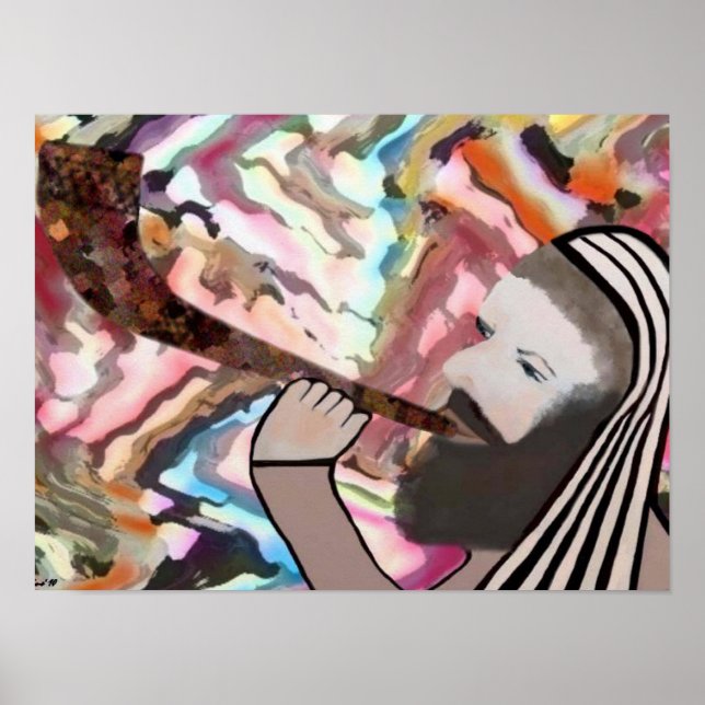 The Shofar Blast Print (Front)