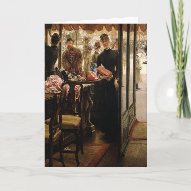 The Shop Girl - Tissot Card (Front)