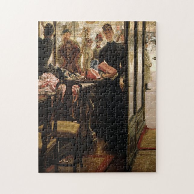 The Shop Girl - Tissot Jigsaw Puzzle (Vertical)