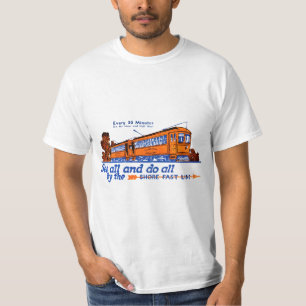 The Shore Fast Line Trolley Service T-Shirt