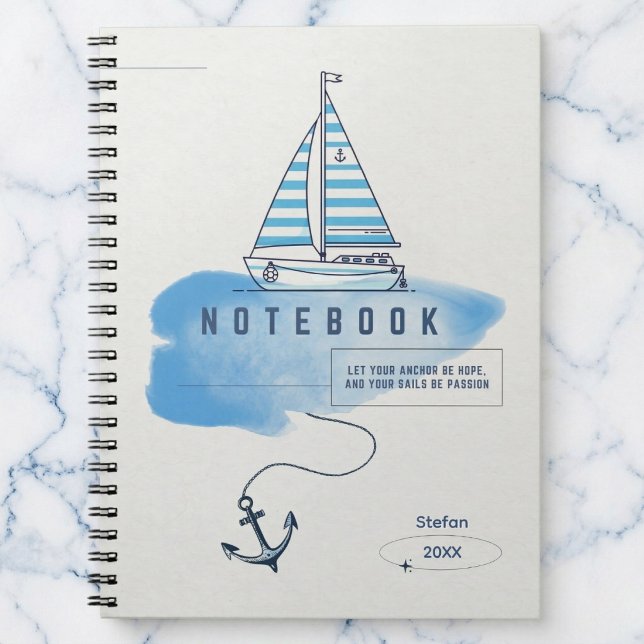 The "Shore-ly" Inspired Nautical Journal (Stop drifting and start writing.)