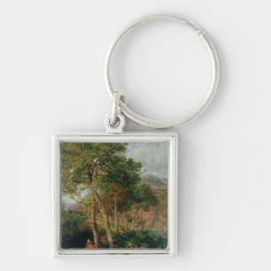 The Shores of Lake Lecco Key Ring