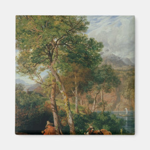 The Shores of Lake Lecco Magnet