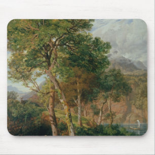 The Shores of Lake Lecco Mouse Mat