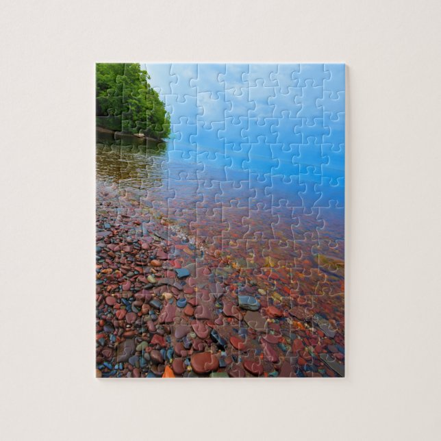 The Shores of Lake Superior - 8x10 - 110 pcs Jigsaw Puzzle (Vertical)