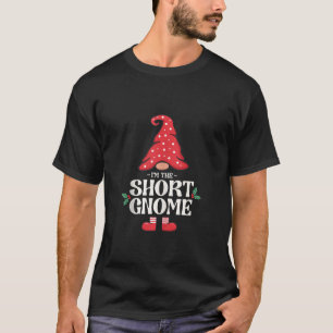 The Short Gnome Funny Family Matching Group Christ T-Shirt