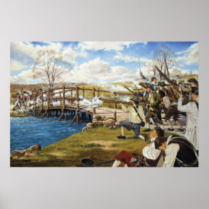 The Shot Heard 'Round the World Domenick D'Andrea Poster