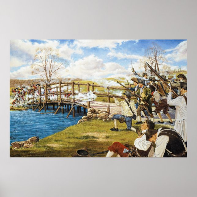 The Shot Heard 'Round the World Domenick D'Andrea Poster (Front)