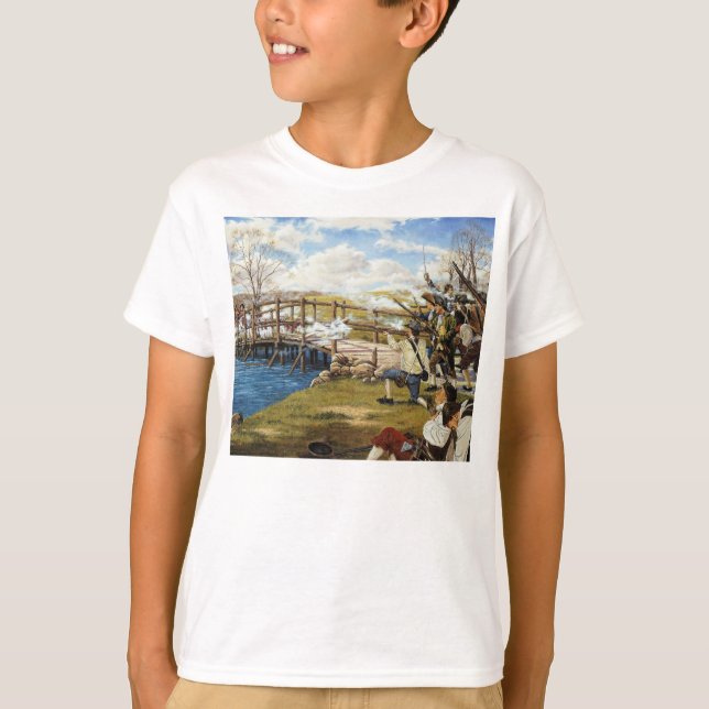 The Shot Heard 'Round the World Domenick D'Andrea T-Shirt (Front)