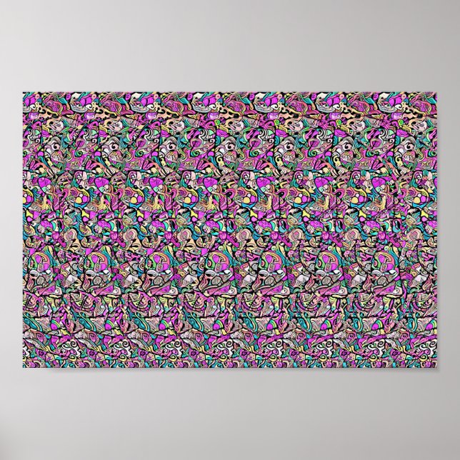 The show must go non- Hidden 3D print (Front)