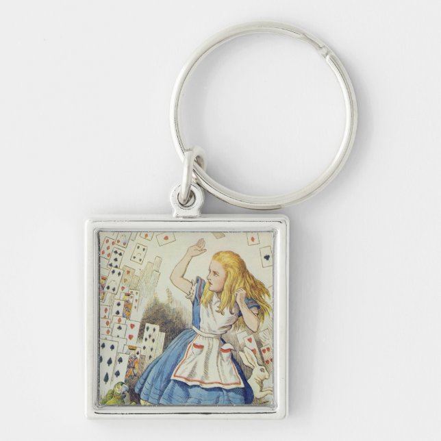 The Shower of Cards Key Ring (Front)