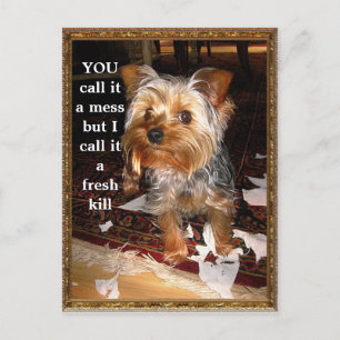 The Shredder Customisable Postcard