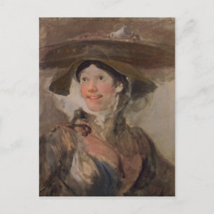 The Shrimp Girl, c.1745 Postcard