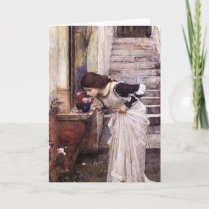 The Shrine by John William Waterhouse Card