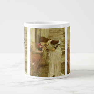 The Shrine by John William Waterhouse Large Coffee Mug