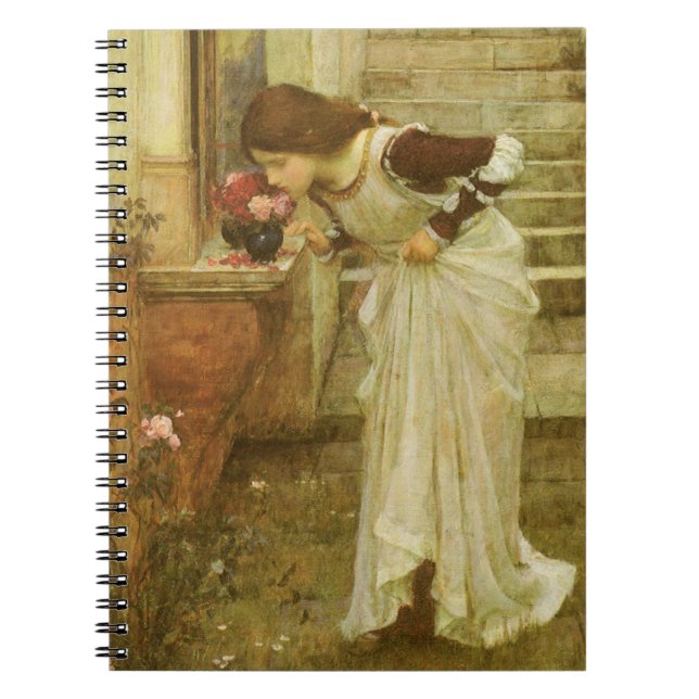 The Shrine by John William Waterhouse Notebook (Front)