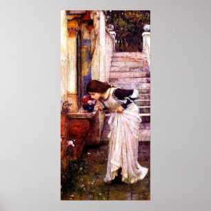 The Shrine by John William Waterhouse Poster
