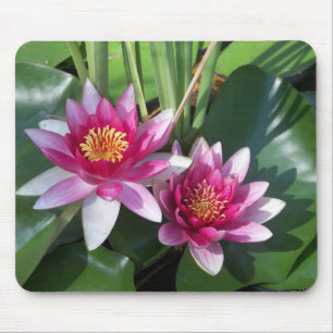 "The Shrine of St. Joseph of the Mountains" flower Mouse Mat
