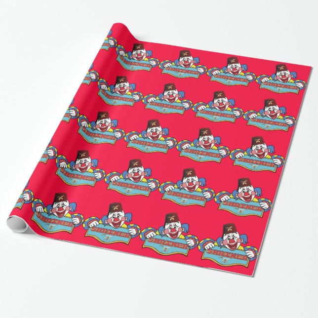 The Shriner Gift Wrap (Unrolled)