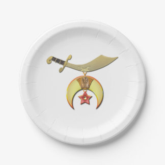 The Shriner Party Plates