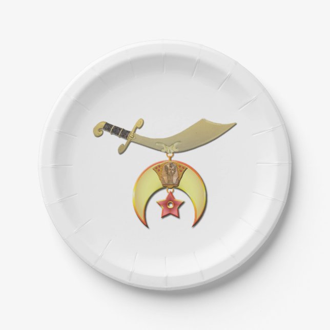 The Shriner Party Plates (Front)