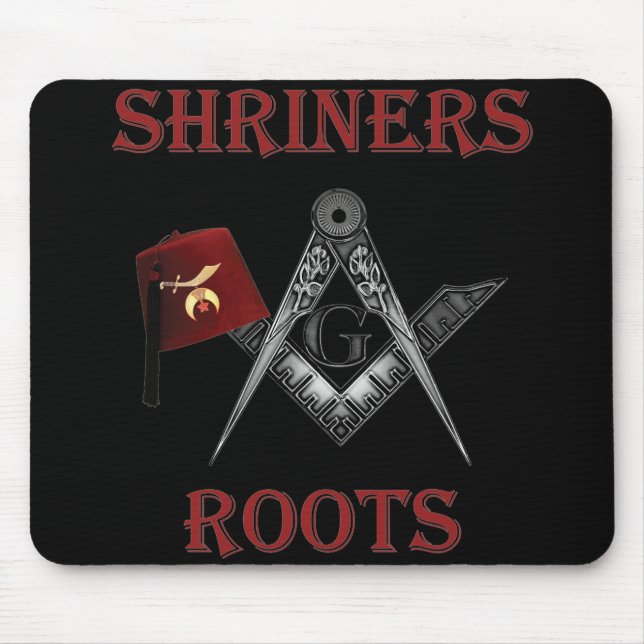 The Shriners Roots Mouse Mat (Front)