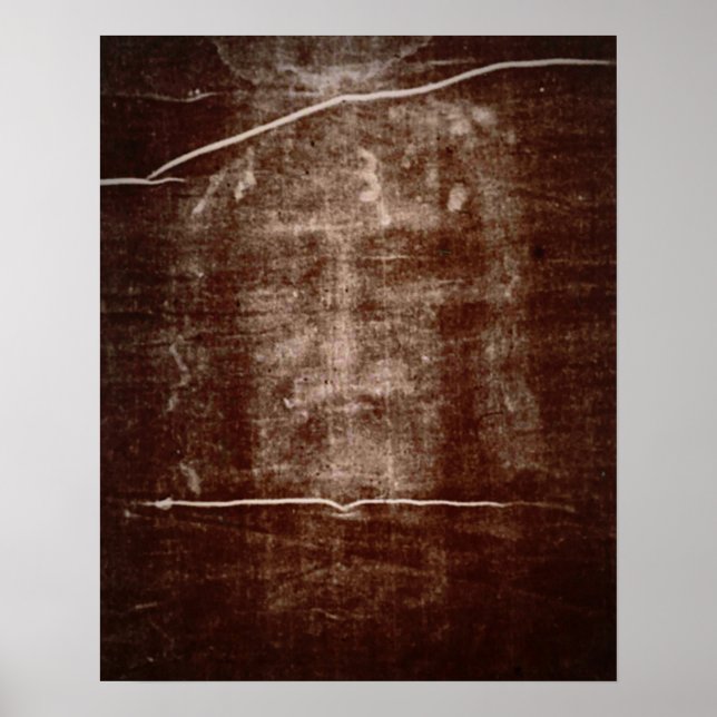 The Shroud of Turin Holy Face of Jesus Poster (Front)