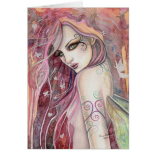The Shy Flirt Modern Fairy Fantasy Art