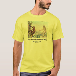 The Siamang Gibbon (1883) by Aloys Zotl T-Shirt