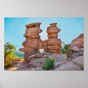 The Siamese Twins Formation, Colorado Poster