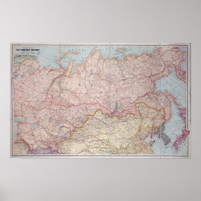 The Siberian Railway Poster (Front)