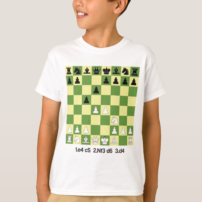 The Sicilian Defence Chess Openings Shirt Chess (Front)