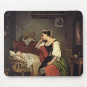 The Sick Child Mouse Mat