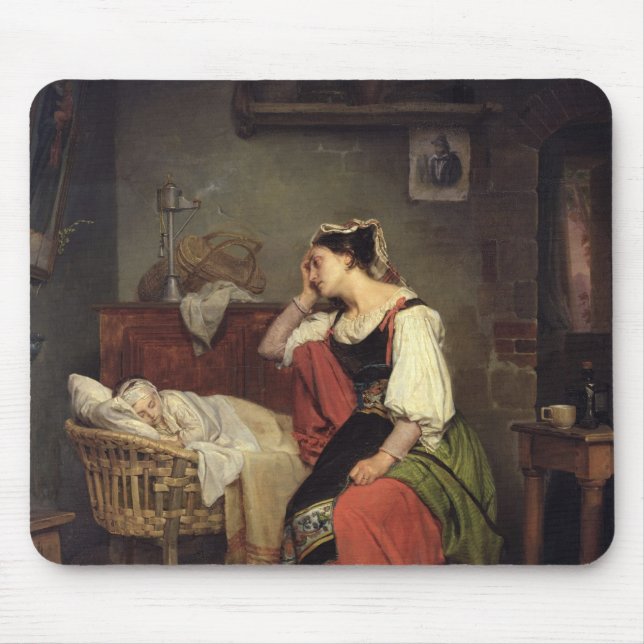 The Sick Child Mouse Mat (Front)