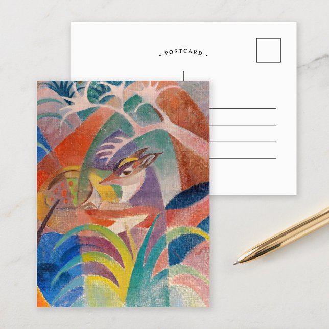 The Sick Fox | Jean Bloé Niestlé Postcard (Creator Uploaded)