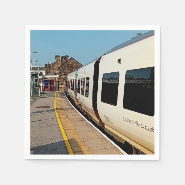 The side of a train napkin (Front)