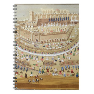 The Siege of Athens in 1827, from the Pictorial Hi Notebook