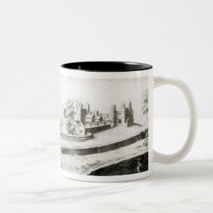 The Siege of Basing House, 1645 Two-Tone Coffee Mug