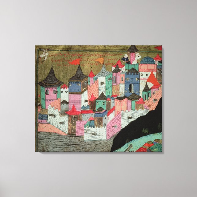 The Siege of Belgrade Canvas Print (Front)