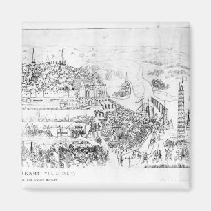 The Siege of Boulogne by King Henry VIII Magnet