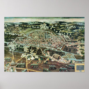 The Siege of Chartres in 1568 Poster