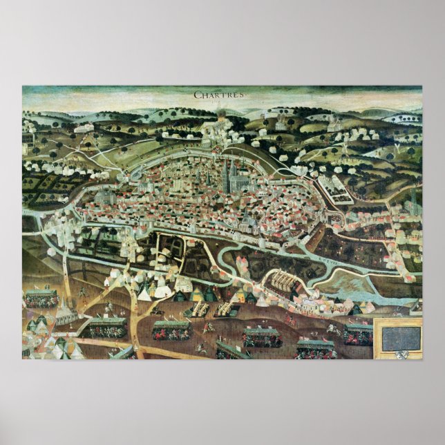 The Siege of Chartres in 1568 Poster (Front)