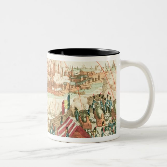 The Siege of Danzig Two-Tone Coffee Mug (Right)