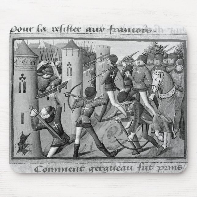 The Siege of Jargeau Mouse Mat (Front)